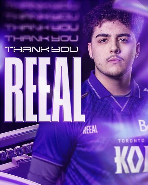Today we part ways with ReeaL. Thank you for everything you brought to the team. We wish you nothing but the best moving forward 💜