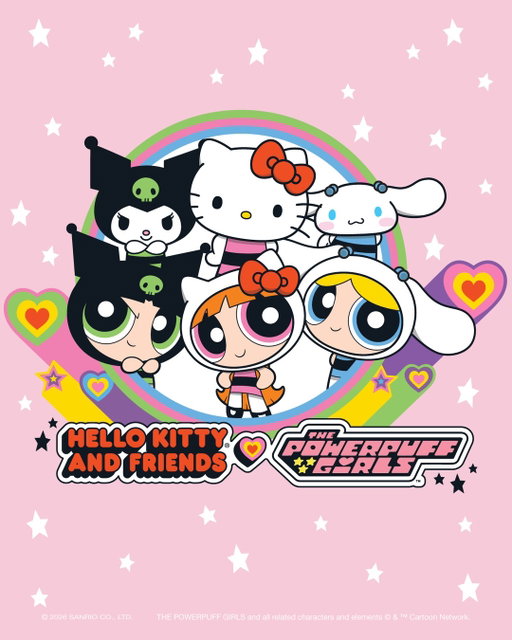 SUPER(CUTE) 🩵🩷💚 The Powerpuff Girls along with Hello Kitty and Friends are teaming up to save the day by spreading kindness and friendship! Shop the collection now at @jcpenney ✨️ Link in bio.