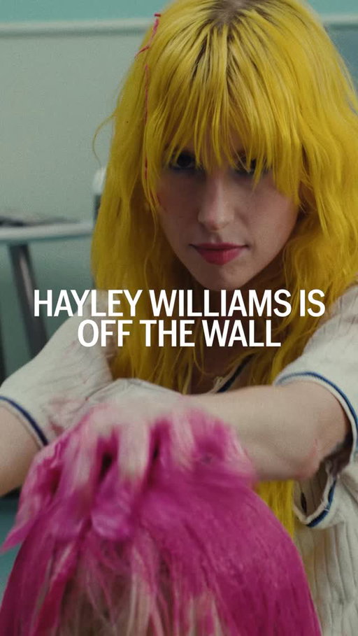 HAYLEY WILLIAMS IS OFF THE WALL.

The new Authentic collection is available now.