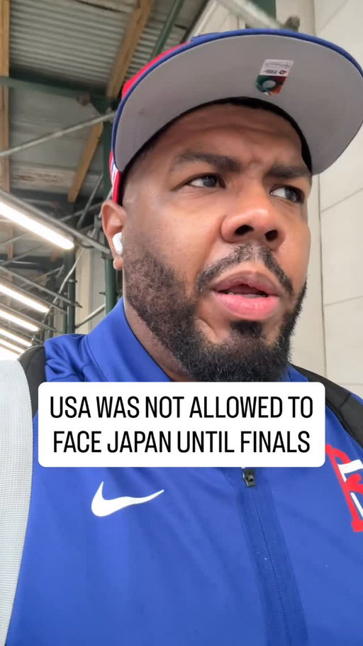 WBC organizers before the tournament even started had brackets set up that no matter what happens in pool play Japn and USA can and would only meet in the finals. How do you feel About that? #usa #japan #worldbaseballclassic