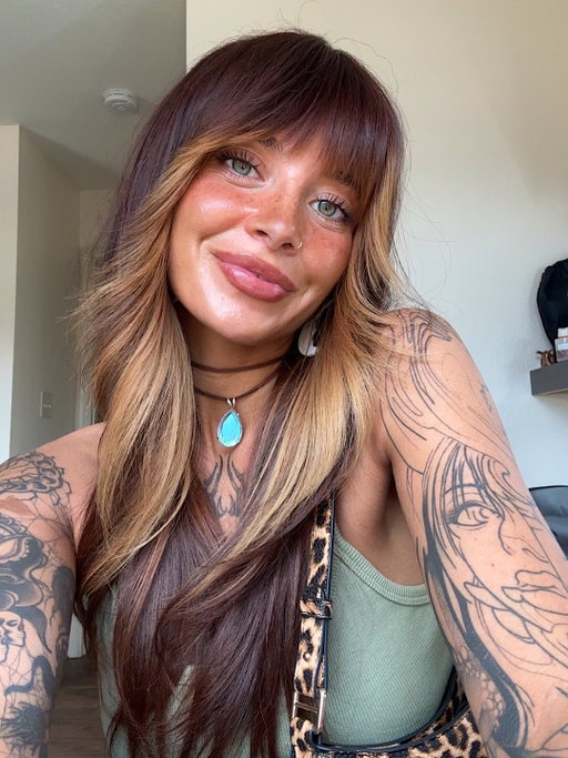 Can’t stop us @hairbyleiah 🍯🧡😏

#copperhair #style #styleinspo