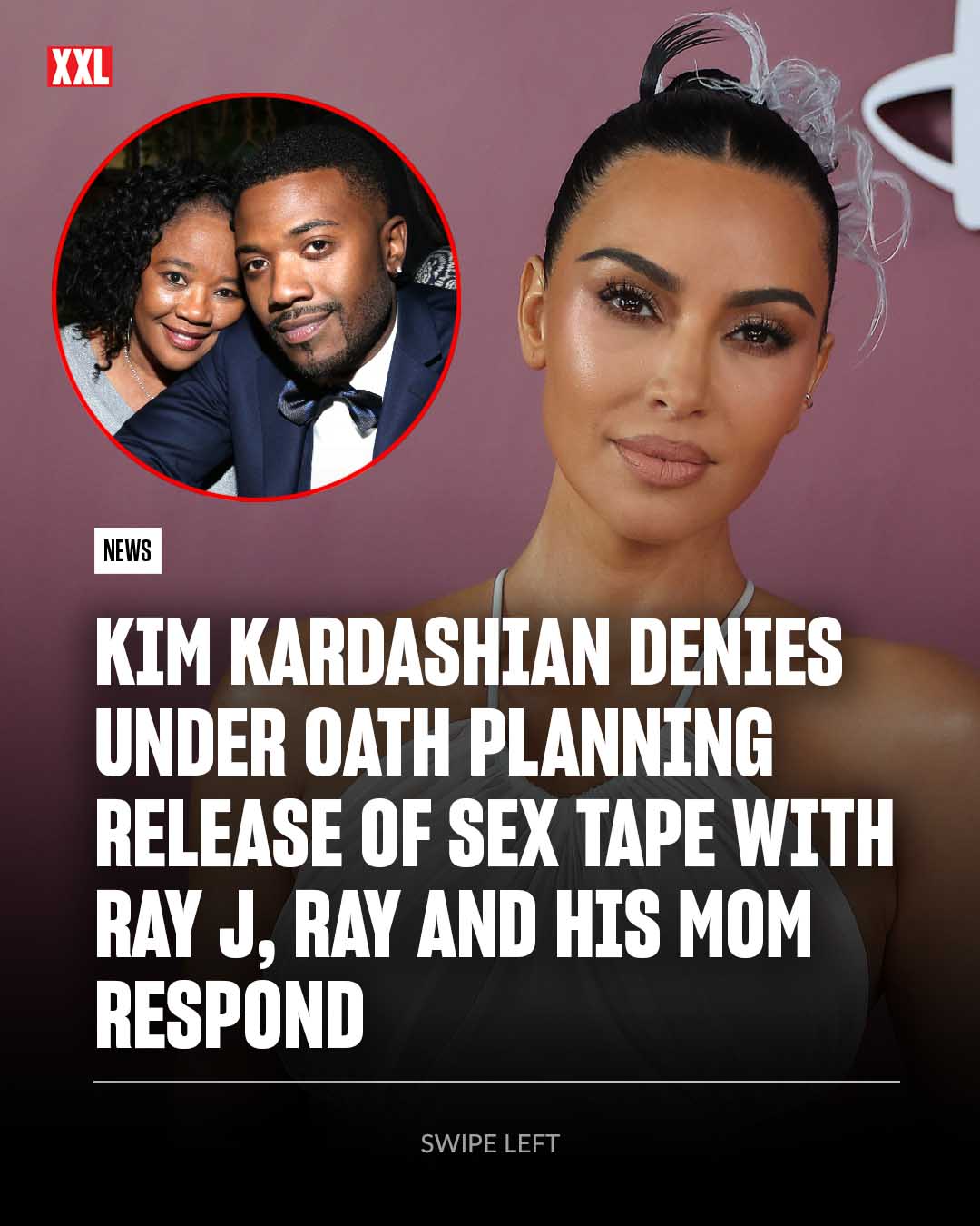 Kim Kardashian denies under oath that she planned the release of her sex tape with Ray J, and the crooner's mother responds.

Ray J has been in a legal battle with Kim Kardashian and Kris Jenner after they sued him for defamation last October for claiming they colluded with producers to commercially release Kim and Ray J's sex tape, Kim Kardashian, Superstar. Ray J fired back with a countersuit, claiming they violated an NDA regarding the tape. On Wednesday (March 11), TMZ reported that Kim and Kris filed declarations under oath denying Ray J's accusations.

"[Ray J's] claim that I had a plan with my mother and others to release a sex tape, defraud the public, and file a 'fake' lawsuit against the porn company that released it to 'create buzz' is a lie,” Kim reportedly wrote in the filing.

On Thursday (March 12), Ray J's mother, Sonja Norwood, responded to Kim and Kris' written testimony.

"Who did?" she questioned. "After reading the declarations from Kris Jenner and Kim Kardashian, and reading their recent statements circulating, including reports published across multiple media outlets regarding the tape, I am no longer going to sit back and watch my son be 'dogged' on social media over this matter when ray j and I, Kris and Kim, and many others know the truth."

She continued, "And Kris, momager, you say you did not orchestrate the commercial release of the tape. Then who did?"

Ray J has also refuted Kim and Kris' claims, telling TMZ on Thursday that they "completely lied about everything." He further revealed that he and Kim were both paid $400,000 for the tape.

Kim Kardashian, Superstar was released in 2007 by adult film production company Vivid Entertainment, which claimed they bought the footage from a third party for $1 million. Kim sued Vivid for invasion of privacy. Kim later dropped the suit after reportedly reaching a settlement with Vivid. Since then, Ray J has been adamant that the whole thing was planned.