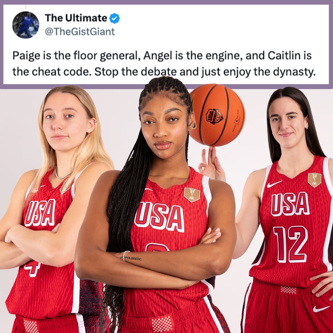 Team USA is STACKED for The FIBA World Cup 👀

#basketball #womensbasketball #fibawwc #caitlinclark #angelreese

(via thegistgiant/X, christanwnba/X, whereisdw/X, baby22goat/X, clarkmode_/X)