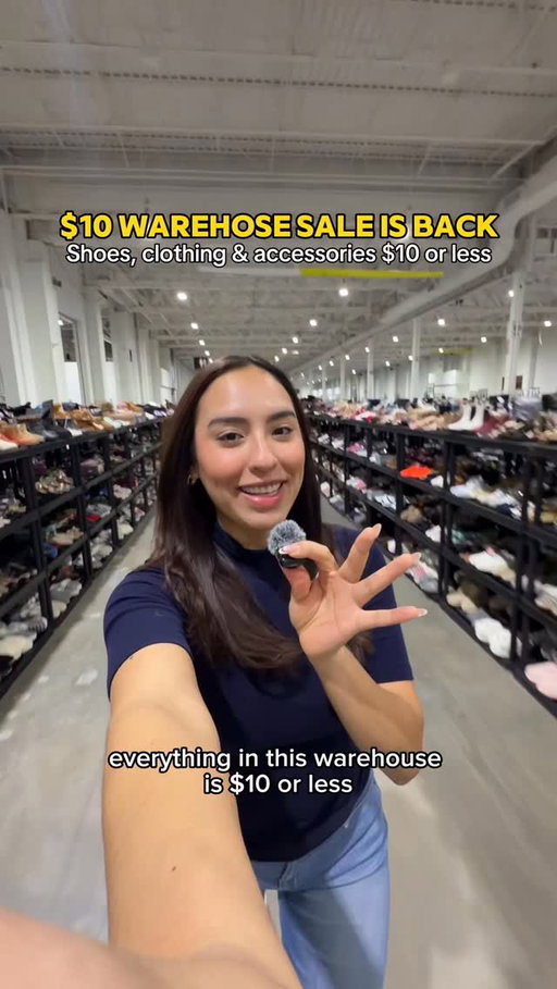 Everyone has been talking about this sale, so I had to check it out myself — and yes, EVERYTHING IS $10 OR LESS ⬇️LOCATION⬇️

📍 LOCATION: The International Centre, Entrance 6
6900 Airport Rd, Mississauga
🗓 DATES: Open TODAY until March 16
⏰ HOURS: 10AM–9PM daily
🚘 FREE ENTRY & FREE PARKING
🚊 Right beside the GO Station — about 35 minutes from downtown Toronto

Thousands of brand-new shoes, clothing, accessories and more, with fresh inventory arriving daily.

Follow @popupgiant for sneak peeks & updates.

#popupgiant #toronto #mississauga #gtaevents #warehousesale 10dollarsale