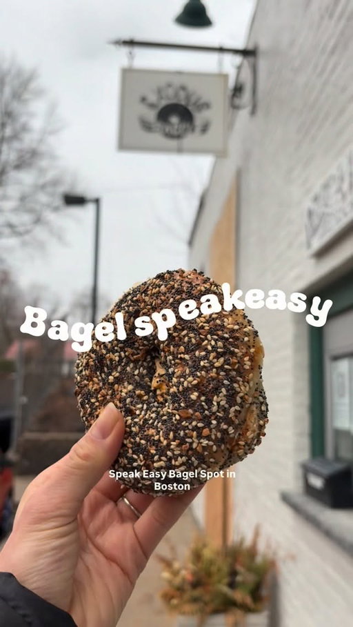 So tell me why I went after doing all of this research and STILL had a hard time finding what I call a bagel speakeasy (for the moment). @exodusbagels has been on my list forever!! Family local owned bagel spot has been around in some capacity since 2014 and serves some DELICIOUS New York style bagels.

I tried the 
-toasted everywhere bagel with sriracha cream cheese 
-untoasted garlic Asiago bagel with half lox as a sandwich

You can order online, but if you don’t, you can order at the airstream, they’ll walkie talkie your order into their magic bagel box, and a door will open from not the airstream, presenting you with your delightful gluten. 

No coffee for now, but I hope their renovations finish soon! In the meantime, enjoy their speakeasy 😉 

Follow @vivianandthecity for more Boston and DC!