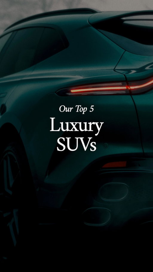 A rundown of our favourite SUVs on the market right now. What did we miss?

Comment “link” for the full list.

Follow @thelibermag for the latest in luxury lifestyle.

#TheLiber #LuxurySUV #Ferrari #AstonMartin #Entrepreneur