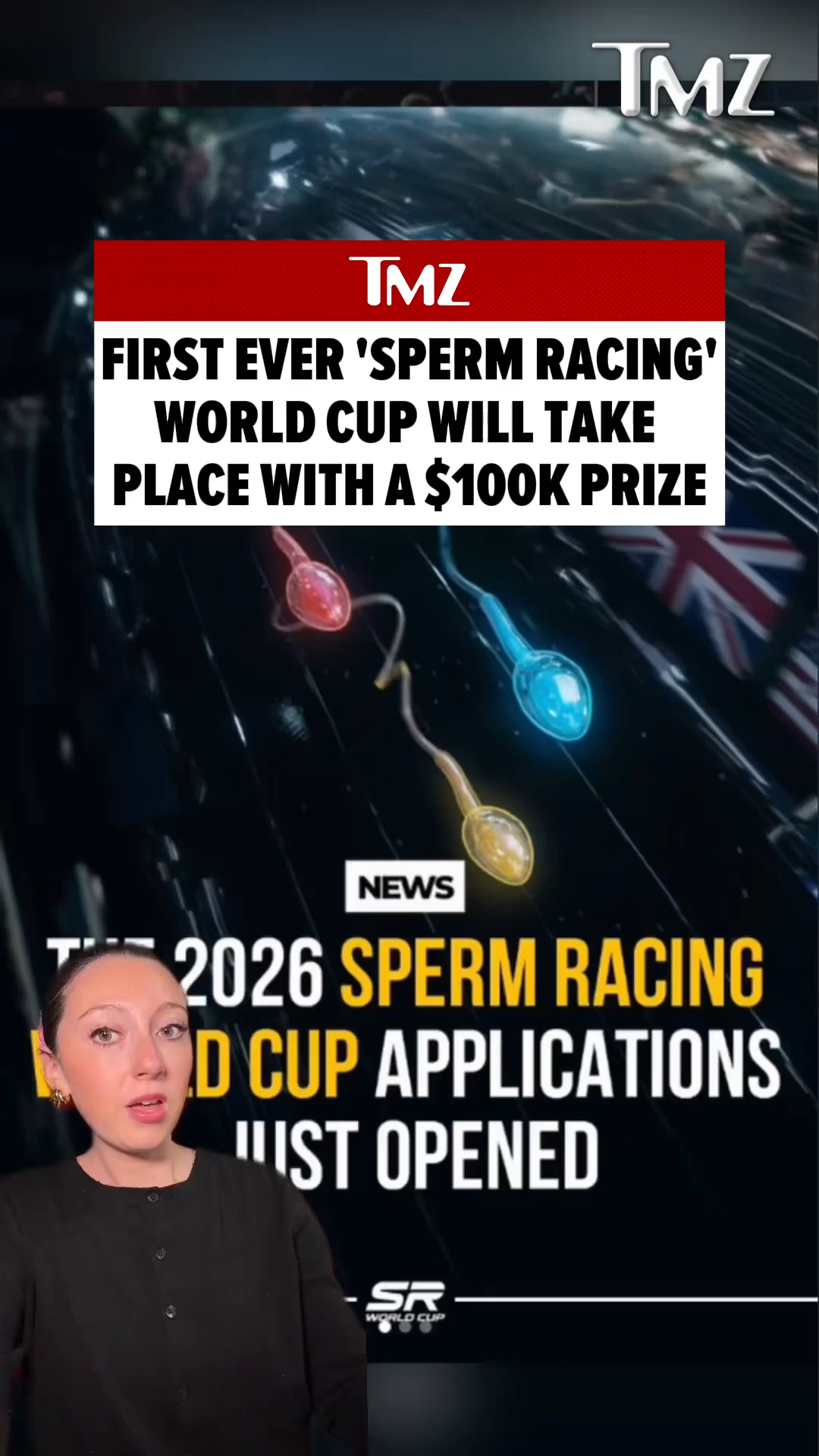 🏆 The first-ever Sperm Racing World Cup is set to take place this year, and the winner will be taking home $100K..

📷: Getty/Spermracing.com/@spermracing