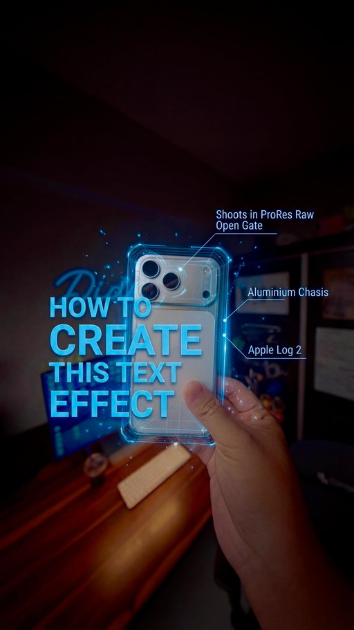 This is How To Get 3D Tracking Title Cards On Your Phone!

Comment the word “BANANA” 🍌 to get my 3D reference pack and prompts

Here’s how you do it 👇

1️⃣ Film a video of you holding an object.
Screenshot the first frame of the video.

2️⃣ Head to Higgsfield.ai → Create → Images → Nano Banana Pro.
Upload your screenshot and one of the reference images from my 3D reference pack.

3️⃣ Paste this prompt and customise the text however you like.

Create a 3D text anchored to the [object] in the image.
Use the text graphic from the camera photo as reference.
The text should say [your custom title].

4️⃣ Choose 4 generations and hit generate.
Download your favourite result.

5️⃣ To animate it, go to Create → Videos → Create Video.
Change the model to Kling 3.0 Omni.
Upload the plain screenshot as the start frame and the generated image as the end frame.
Paste in the animation prompt and generate.

6️⃣ To track the text, go to Kling 3.0 Omni Edit.
Upload your full video, along with the plain screenshot and the generated image.

7️⃣ Paste in the tracking prompt and hit generate.

Voila!
You now have 3D tracking title cards with no VFX experience needed.

Like and follow for more!
@higgsfield.ai 

#filmmaking #editing #videography #tutorial #higgsfield
