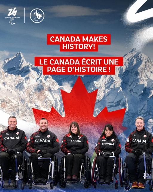 History made! 🇨🇦

Today our wheelchair curling team became the first in Paralympic history to finish the round robin undefeated 👏

•
•

Un exploit historique! 🇨🇦

Aujourd’hui, notre équipe de curling en fauteuil roulant est devenue la première de l’histoire des Jeux paralympiques à terminer le tournoi à la ronde sans aucune défaite. 👏