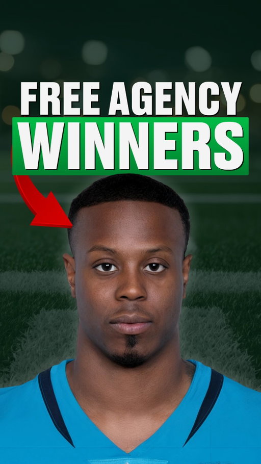 The 5 Biggest WINNERS of 2026 NFL Free Agency ✍✅

#reels #fantasyfootballfellas #nfl #freeagency