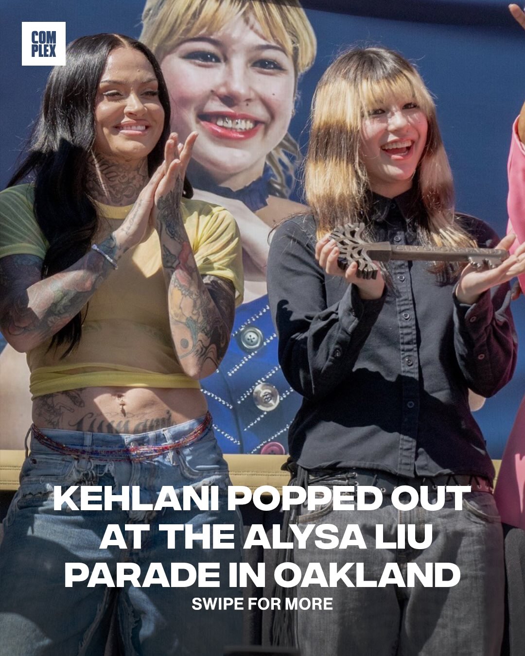 Bay Area royalty popped out for Alysa Liu 🤩

(Via: @riffmagonline + @osaschool)