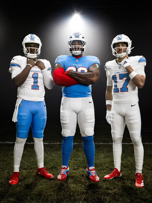 The @titans’ new uniforms and logo 🔥