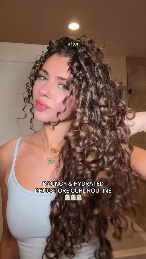 $20 hydrating curl routine 😍 @suave’s NEW Moisture Repair Collection #curlyhair #hairtutorial #3acurls #suavepartner #suaveshampoo