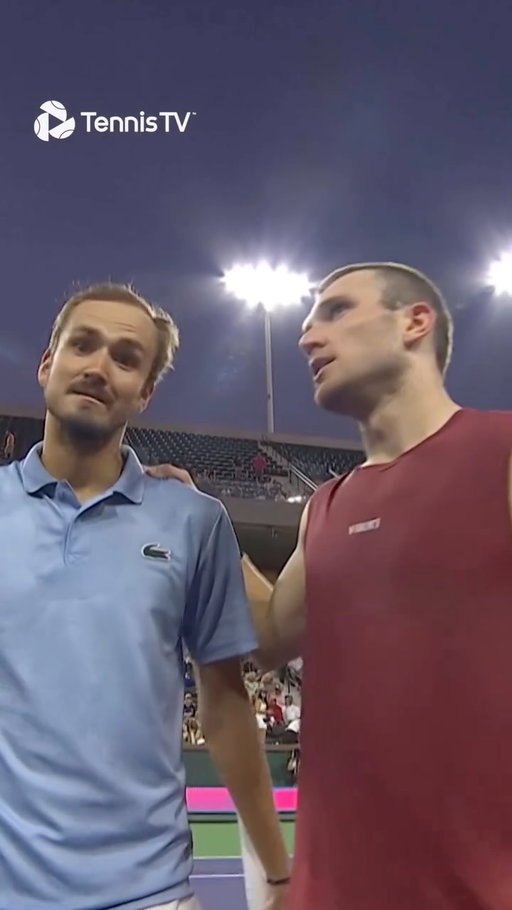 This is gonna be on Tennis TV bro 👀😳

#tennis #tennistv #tennisparadise #medvedev #draper