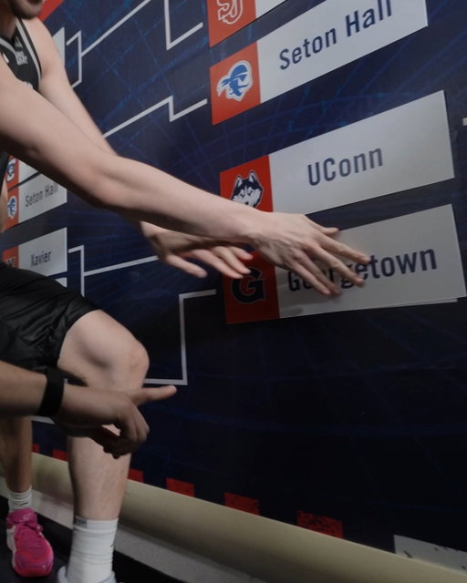 Halaifonua and Hoyas are into the 2026 BIG EAST Men's Basketball Tournament Semifinals!