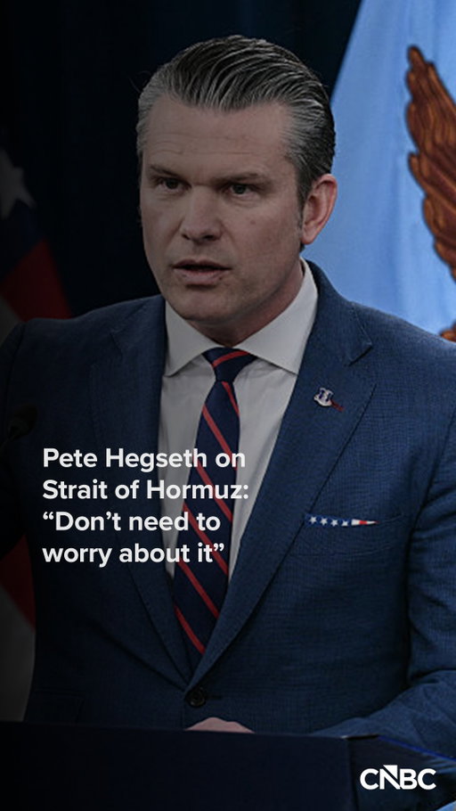 Defense Secretary Pete Hegseth on Friday brushed aside concerns that the effective closure of the Strait of Hormuz because of the Iran war, which has spiked oil prices, would continue being a problem for the U.S. and the world for much longer.

Read more at the link in bio.