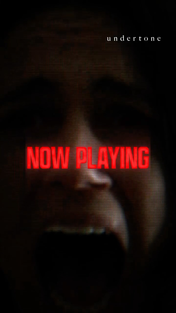 “A properly scary movie, the kind that merits watching in a theater with a good sound system,” (@NYTimes  Critic’s Pick) UNDERTONE is now playing in theaters nationwide!