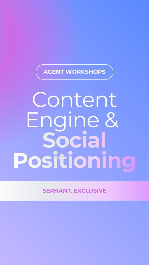 THIS IS WHAT A REAL CONTENT ENGINE LOOKS LIKE ⚙️

At our latest SERHANT. Studios + ID Lab workshop, @rafangrams, @sapstagram, and @nellie_petriello shared how agents can turn everyday moments into a scalable content engine 🚀

This session was exclusive for SERHANT. agents and focused on one strategy: One property moment should not equal one post.

We covered:
• Microbatching content 📸
• Turning one listing into 15+ marketing touchpoints 🏡
• Using strategy to win listings and report results 📊

Because at SERHANT., content is not just posting. It is positioning. 🎯

Watch the replay on @sellit ▶️
Want in on the fun? Join us at SERHANT @ serhantready.com 🔗

#SERHANT #IDLab #SERHANTStudios #AgentWorkshop