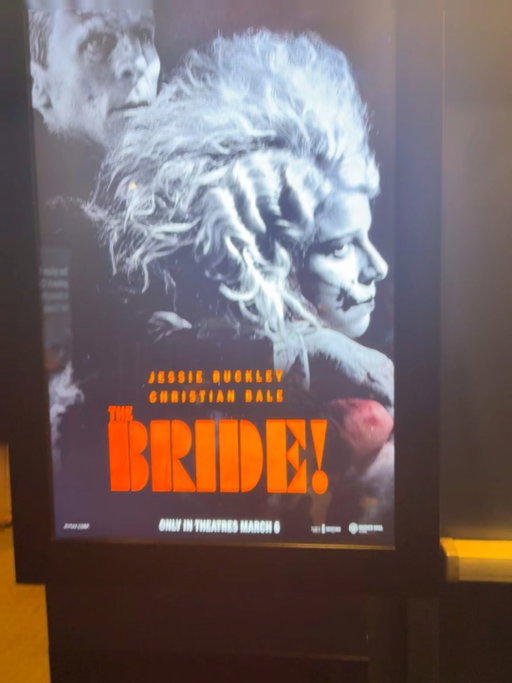Here comes the Mother Fu@king Bride! 

Had the pleasure of attending an Advanced Screening of Maggie Gyllenhaal's The Bride! last week. Jessie Buckley and Christian Bale were fabulous, and the aesthetic was so beautiful! 

I'm always ready for more Monsters and Feminine Rage, so this film worked for me just fine. 😘

Huge thank you to @warnerbrosca & @alliedglobalmarketing for having us out and showing us a bloody good time! 

#thebride! #brideoffrankenstein #imax #warnerbrothersca #thebridemovie
