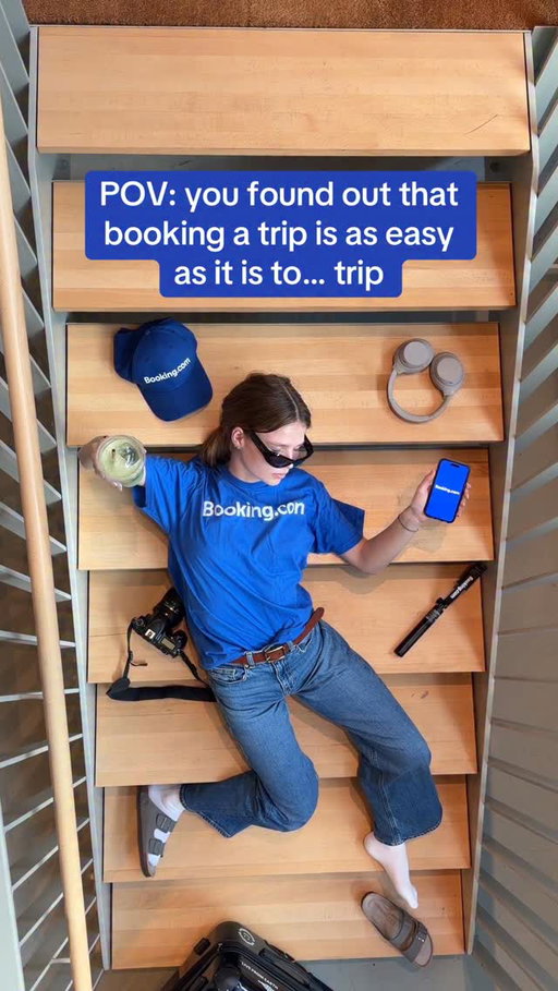 Quick commercial break: traveling with Booking.com is very easy