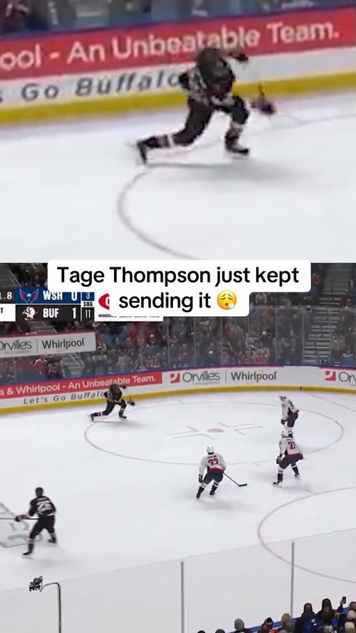 Five-straight clappers from Tage Thompson 💥