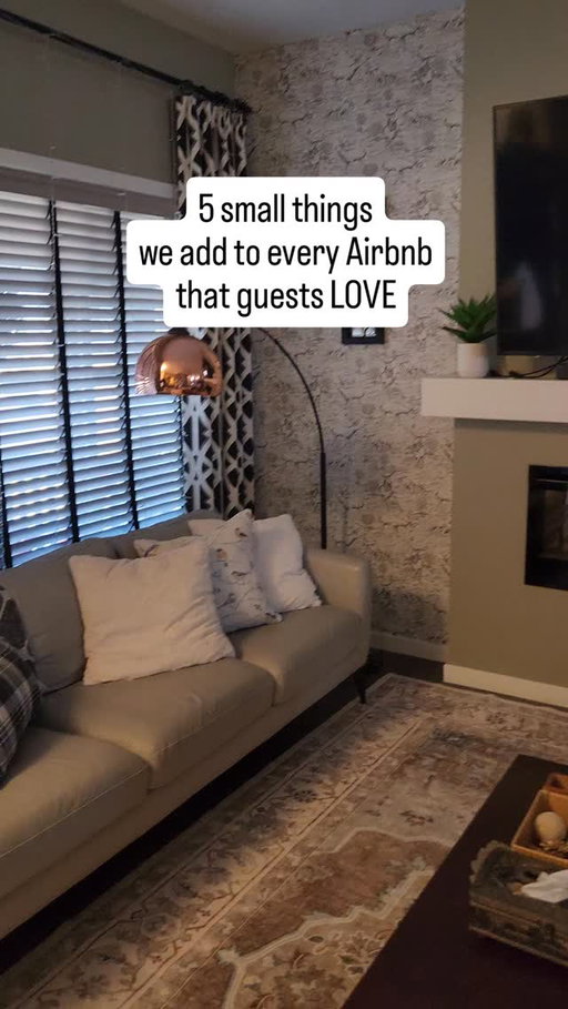 Most Airbnb hosts focus on getting the booking.

The best hosts focus on the experience after the booking.

And that’s where the money is.

Over the past 7+ years operating Airbnbs and managing 85+ properties, we’ve learned something simple:

The difference between a 3-star stay and a 5-star stay usually comes down to small details.

Here are 5 things we add to every property 👇

1️⃣ A small welcome gift
Nothing fancy. But it immediately makes guests feel like they were expected.

2️⃣ A handwritten thank you note
We include a direct booking link with a discount so guests book with us next time instead of Airbnb.

3️⃣ White sheets. Always.
Guests trust what they can see. Clean white bedding builds instant confidence.

4️⃣ Lots of backup supplies
Extra towels, paper products, toiletries. Guests should NEVER feel like the host cheaped out.

5️⃣ Frictionless check-in
Keypad entry + a digital guidebook so guests can easily find everything they need.

These small details create:

• better reviews
• repeat bookings
• higher nightly rates
• happier guests

Most hosts underestimate how much guest experience drives revenue.

If you want to learn how we built and scaled our Airbnb portfolio and help others do the same…

Comment START and we’ll send you the details to join our STR Incubator community.

We’ll show you how to build a profitable Airbnb business without learning everything the hard way.