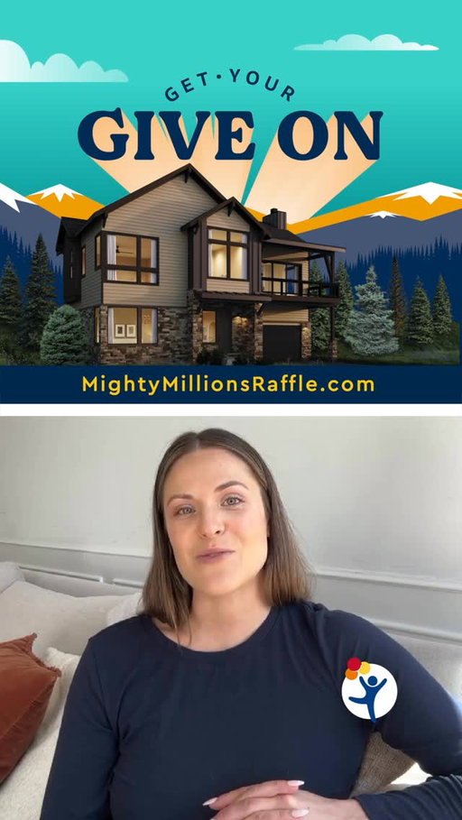 I’m so excited to team up again with Children’s Hospital Colorado Foundation and share their incredible Mighty Millions Raffle with you! I can tell you from personal experience that the care my kids have received at Children’s Hospital Colorado has been amazing. As a parent, you want to know pediatric experts are there when you need them. I am so grateful for what Children’s Colorado has done for my family and encourage you to give back to this incredible organization through buying tickets! 💙
 
This year’s Mighty Millions Raffle has over 4,600 prizes – including the breathtaking $3M Grand Prize Showhome in Winter Park! 🏡
 
Plus, if you buy before March 27, you’ll be in to win this year’s Early Bird Prize — a 2026 BMW X7 or $90,000 Cash! 🚗💰 Can you imagine driving down the road in this gorgeous BMW? 
 
Every Mighty Millions Raffle ticket comes with 1-in-24 odds of winning — and a 1-in-1 chance of making a difference for kids who need life-changing care.
 
Get your tickets at MightyMillionsRaffle.com and Get Your Give On.