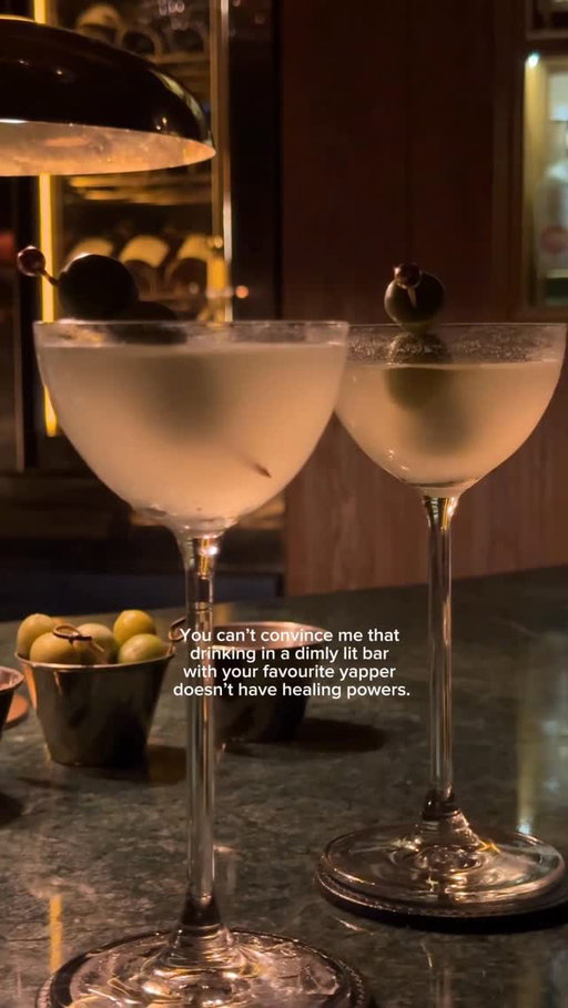 Better than therapy 🍸🫶🏼💫