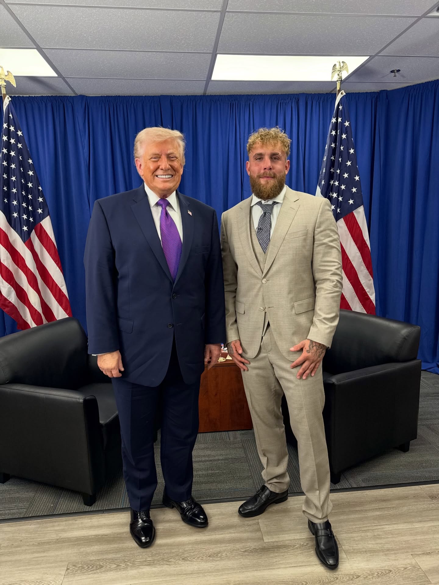 My interview with President Trump is live on YouTube now go watch @potus @realdonaldtrump