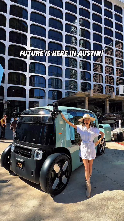 #ad | The future of transportation just pulled up to Austin, Texas during SXSW 🤖 I got an inside look at 
@zoox — the world’s first purpose-built robotaxi — and it’s unlike anything I’ve seen. 

No steering wheel, no driver’s seat. Just this incredible cabin designed for you to actually connect with the people you’re with. You control the music, the temperature — it’s all-electric and fully autonomous.


Stop by the LINE Hotel from March 13–15 — FREE, no badge needed — and the first 200 guests each day who sign up and download the Zoox app get a complimentary food & beverage voucher 🤖

Sign up for the waitlist to be among one of the first to ride in Austin!


#Zoox #robotaxi #howtozoox #SXSW2026