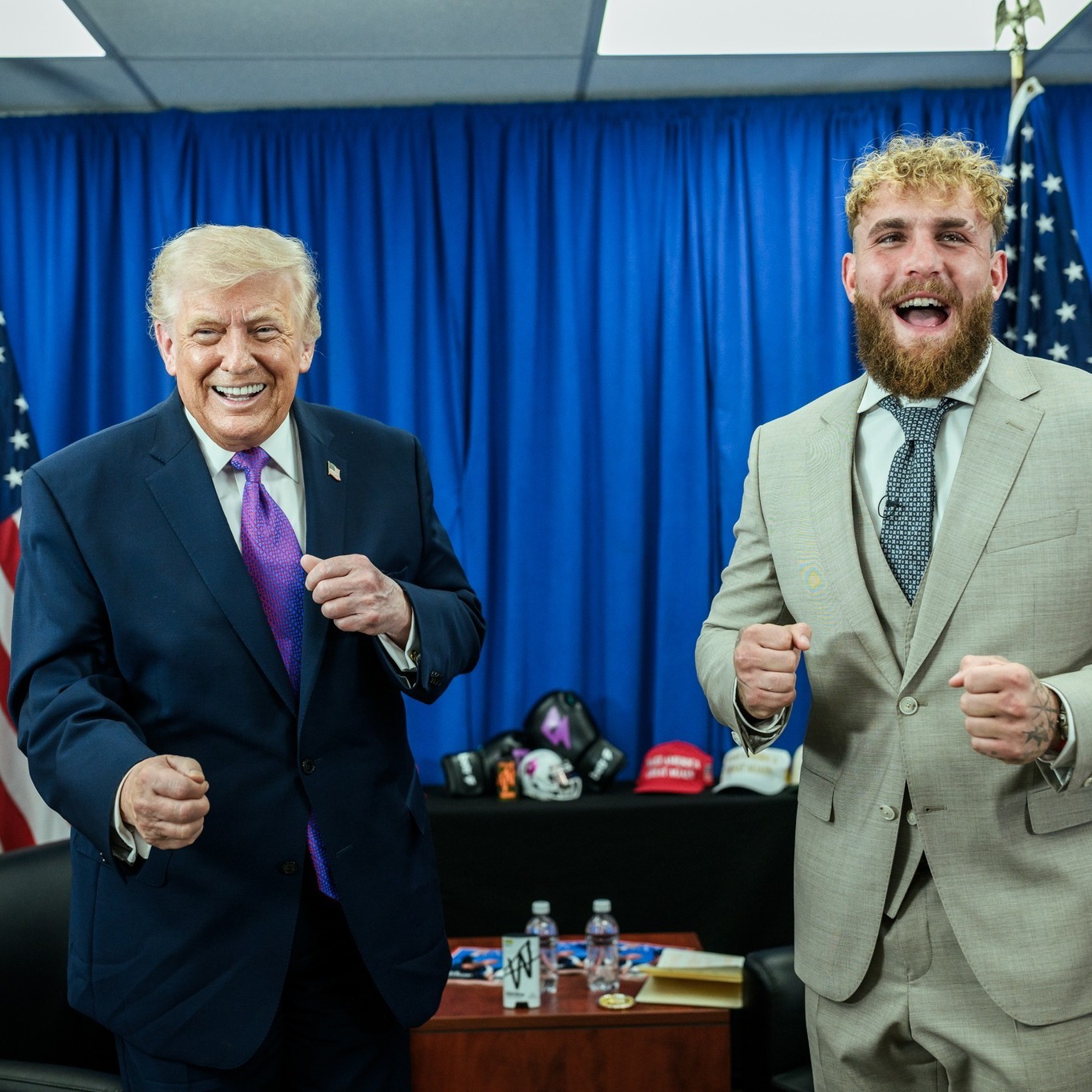 POTUS x JAKE PAUL x TRUMP DANCE 

President Trump sits down for an interview with Jake Paul. 🇺🇸