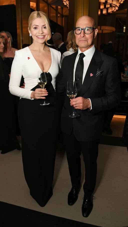 Thank you to the @kingstrust for a truly wonderful night. It was an honour to be hosting the Invest in Futures 50th Anniversary Gala alongside @stanleytucci … So much generosity in one room ensuring the Kings great work supporting young people can continue. Still not over how incredible @robbiewilliams was, such a treat to end the night with. Thank you  @davebenett for capturing our more professional moments 📸🫢