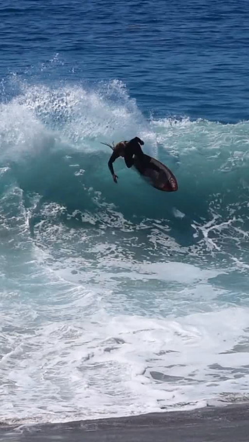 One from yesterday #skimboarding