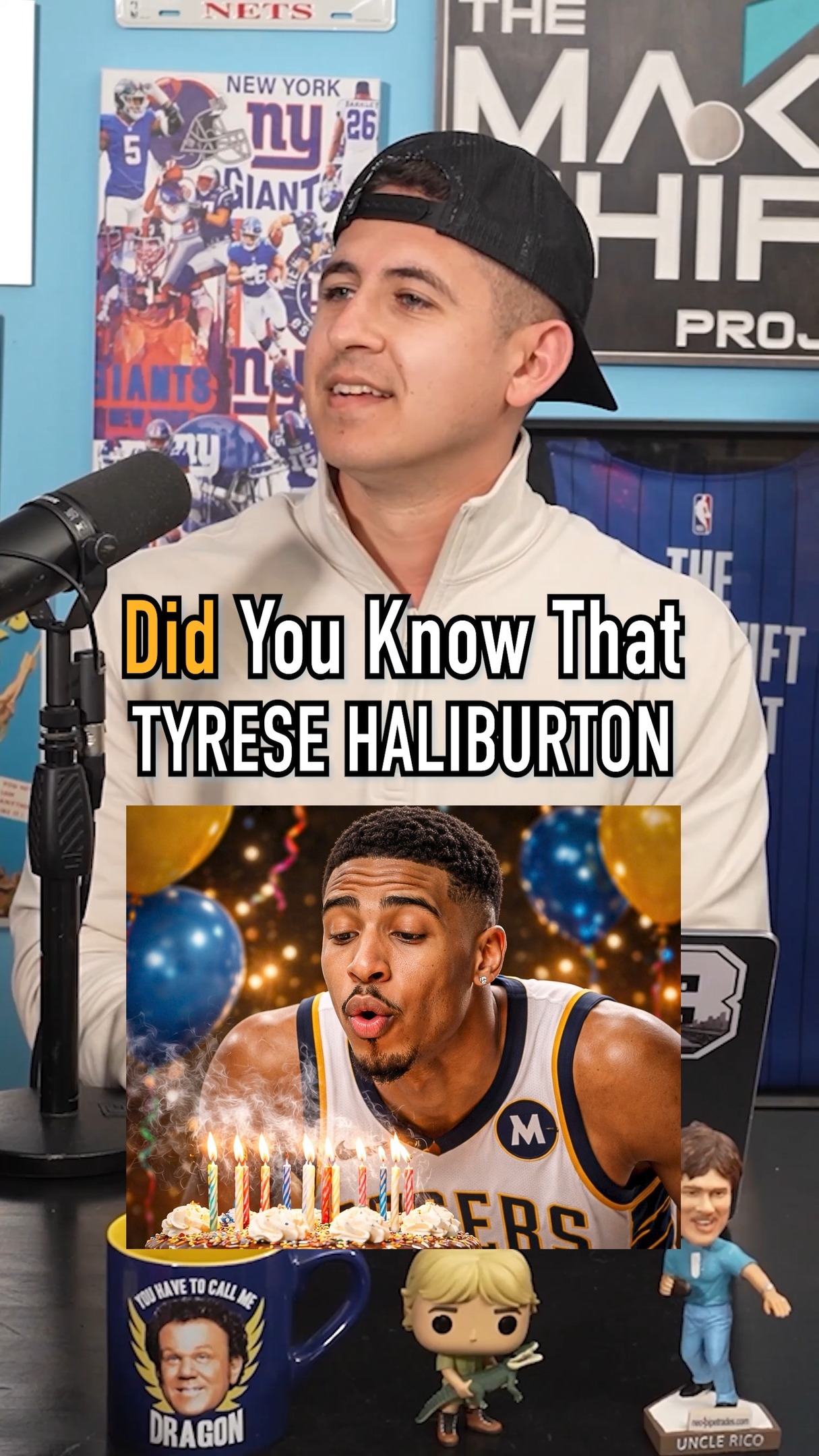 DID YOU KNOW TYRESE HALIBURTON IS ONLY 6.5 YEARS OLD?