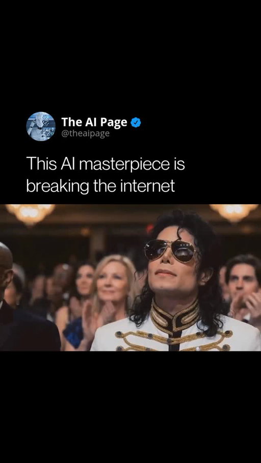 This AI video imagining late legends together is going viral online.

The clip shows a fictional “Legacy Honors” ceremony where Kobe Bryant presents an award to Michael Jackson, while icons like Bob Marley, Whitney Houston, Tupac, Nipsey Hussle, Prince, and Amy Winehouse appear in the crowd.

The entire scene was created with AI, bringing together artists and legends who are no longer alive for one emotional moment on screen.

Videos like this show how quickly AI filmmaking is evolving. Scenes that once required actors, sets, and huge production teams can now be generated with software.

Love AI? Follow @theaipage 🦾

[ Credits - @nyei.ai ]

This content is shared strictly for educational purposes. DM us for credit/removal. (No copyright intended)

#ArtificialIntelligence #AiGenerated #Ai