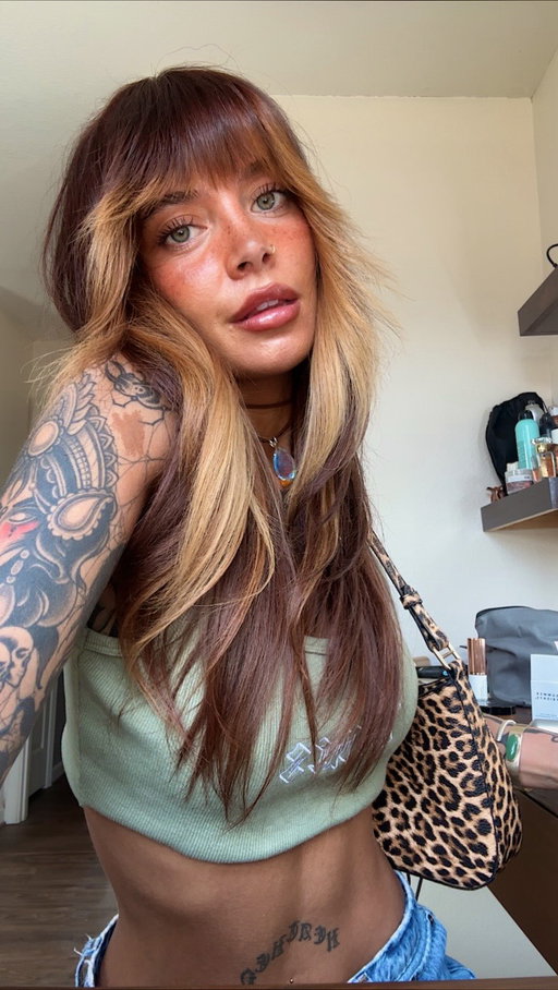 You can go to @hairbyleiah page for the full formula🌟 

#copperhair #style #styleinspo