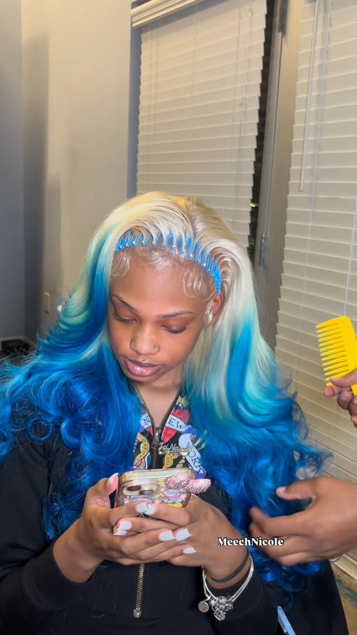 College Girl turned 19 today yall 🥹, so first and foremost, happiest birthday to her! (It’s also my mom’s birthday as well!) 🤭🎂❤️. My niece texted me asking to get her hair done for her birthday and sent a picture of a custom color blonde wig install and I’m so happy with how it turned out. This blonde wig is a 36 inch wig from @shoptemu that I cut down because the ends weren’t as full as the rest of the wig. Although the color took extremely well and it curled easily, the wig is a bit of a blend. Also, thanks so much again to everyone who sent her a nice comment or a gift for school on our last video! We appreciate you all so much! Happy birthday again JaNaiah & until next time my girls! 🤍🎂🎉❤️