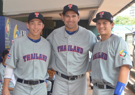 World Baseball Classic, 2012 qualifier 🌏⚾️🇹🇭. 

What a blast and such an honor to suit up for @teamthailandbaseball with my brothers 🇹🇭🙏🏼
Making a push so we can get back to this 👊🏼

#worldbaseballclassic #wbc #thailandbaseball @wbcbaseball