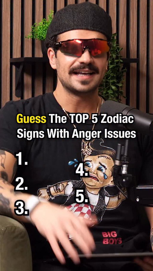 Top 5 Zodiac Signs With Anger Issues 😳