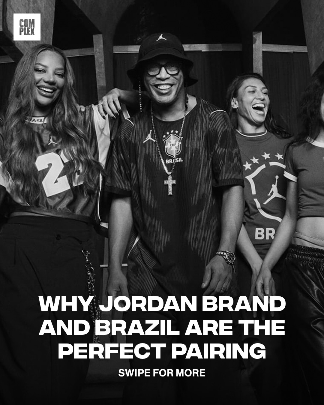 An exclusive interview with Jordan Brand President Sarah Mensah talks about the brand’s new partnership with the Brasil Football Federation ahead of the FIFA World Cup 🏆⚽️

LINK IN BIO for full story