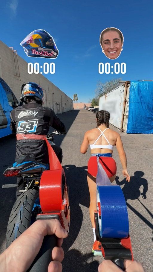 felt like important research 🤔 @demibagby 🤝 @aaroncolton 

Phoenix, we’re in your city — conducting more tomorrow at Red Bull Showrun Phoenix.

3/14, 1pm MST we’re bringing the F1 car straight into downtown. Donuts, burnouts and more with @fordracing 🔥

All the deets in bio 🔗