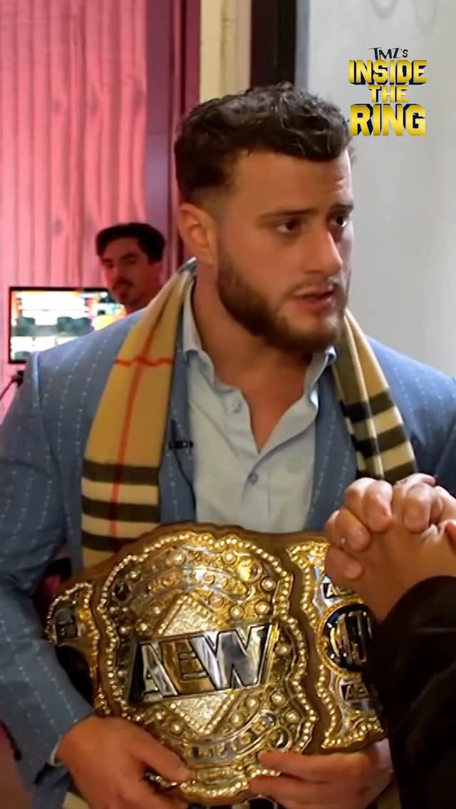 @aew World Champion @the_mjf did not enjoy his time on Inside The Ring.. at all.

Full interview in our bio out now!

#tmz #wrestling #aew #mjf