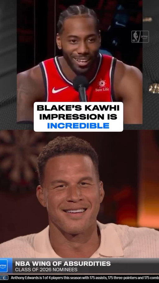 @blakegriffin23 there’s no way this is the first time you’ve attempted this voice 😂