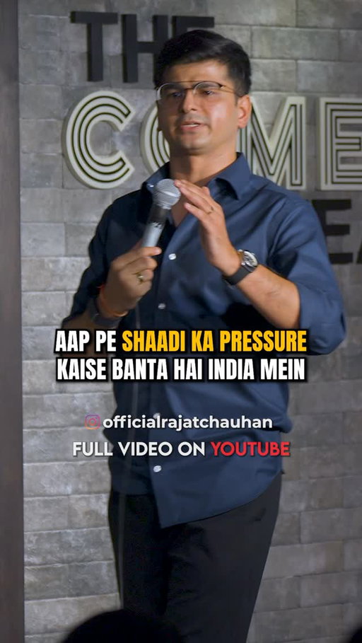 India ka pressure #standup #standupcomedy #marriage #married