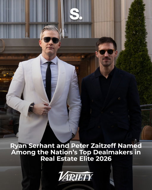 Huge congratulations to Ryan Serhant (@ryanserhant) and Peter Zaitzeff (@zaitzeff) 🎉
ㅤ
Both have been named to @Variety’s Real Estate Elite 2026, recognizing the dealmakers shaping the future of real estate across the country.
ㅤ
Ryan continues to push the industry forward with more than $1B in sales in 2025, expanding SERHANT. across major markets while building the first truly AI native real estate brokerage. From blockbuster deals to appearances on Netflix’s Owning Manhattan and beyond, his influence continues to redefine what modern real estate looks like.
ㅤ
Peter also delivered an incredible year, closing $310M in sales and making headlines with a $60M all cash condo transaction. Known for representing a roster of high profile clients and navigating some of the most competitive deals in the city, his work continues to set the bar at the highest level of the market.
ㅤ
Major recognition for two of the industry’s most dynamic dealmakers. The momentum continues.🚀