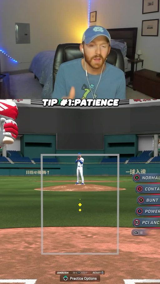 MLB 26 Hitting Tips! PT 1 #mlb #mlbtheshow #mlbtheshow26 #playful #funny