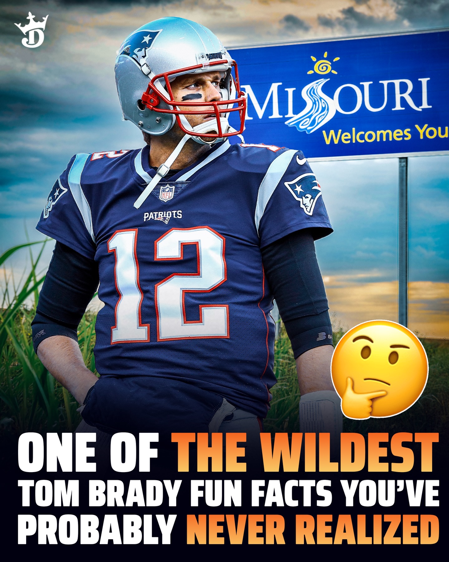 Tom Brady certainly can say he is a winner in the State of Missouri 🏆