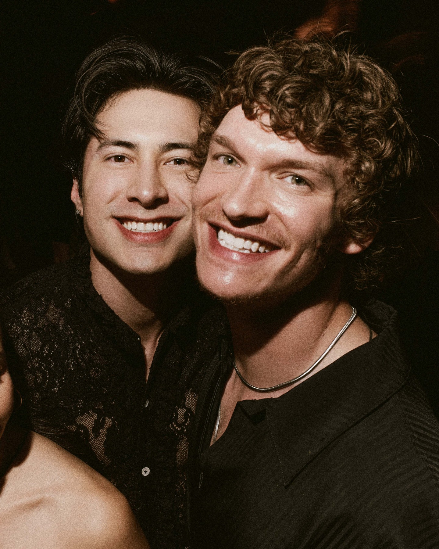 Our favs Connor Storrie and Hudson Williams at the CAA pre-Oscar party last night in Los Angeles 🤍