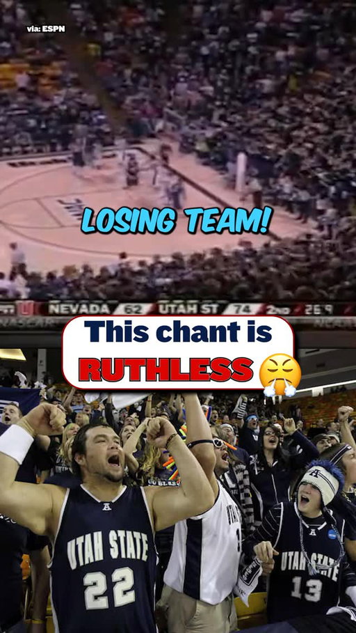 Quite possibly the coolest thing I’ve ever seen 🫡

Utah State’s “winning team, losing team” chant 🗣️

#Basketball | #College | #Sports | #Utah | #Reels