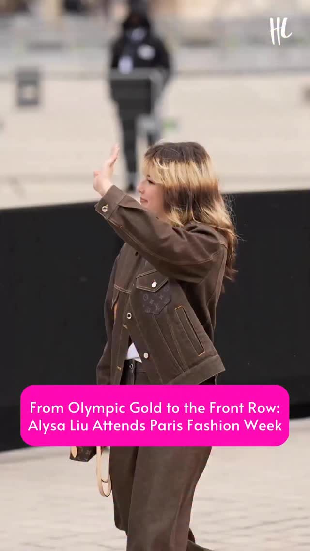 Alysa Liu at #ParisFashionWeek !⛸️👏
(🎥: Getty Images)